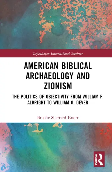 Cover of American Biblical Archaeology and Zionism