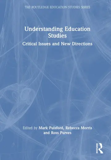 Cover of Understanding Education Studies