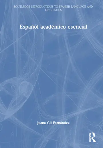 Cover of Español académico esencial