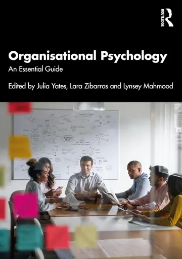 Cover of Organisational Psychology