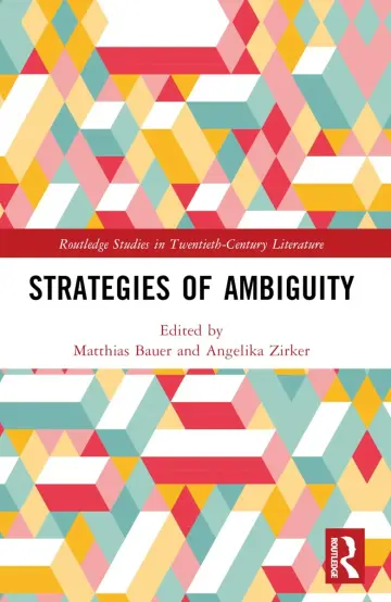 Cover of Strategies of Ambiguity
