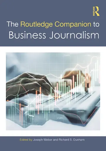 Cover of The Routledge Companion to Business Journalism