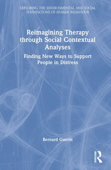 Cover of Reimagining Therapy Through Social Contextual Analyses