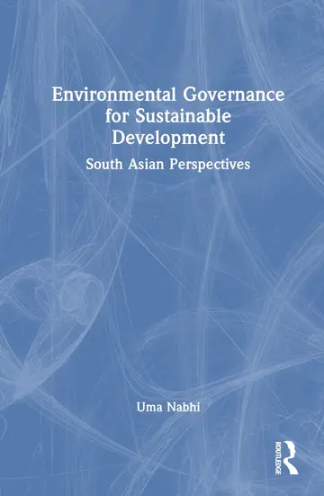 Cover of Environmental Governance for Sustainable Development