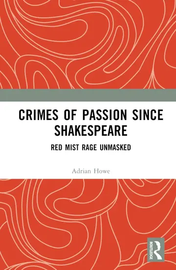 Cover of Crimes of Passion Since Shakespeare