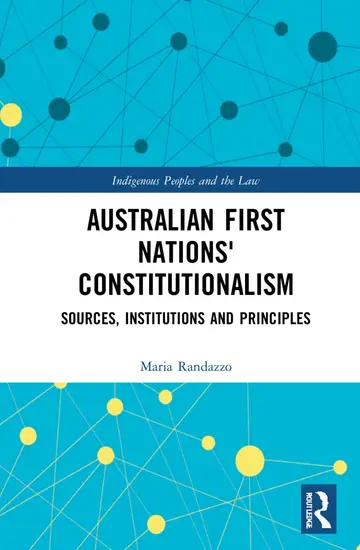 Cover of Constitutionalism of Australian First Nations