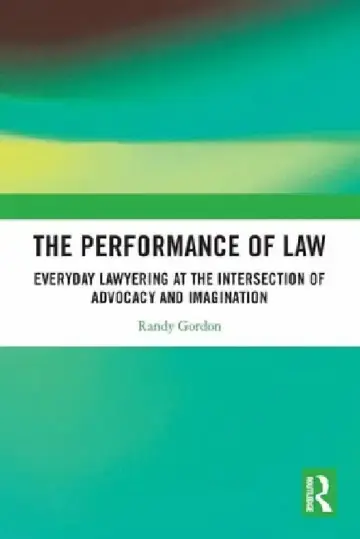 Cover of The Performance of Law