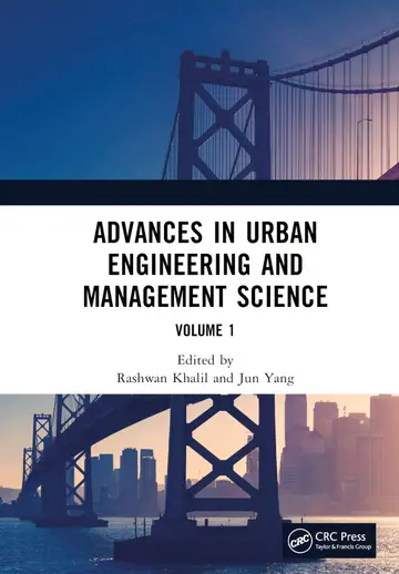 Cover of Advances in Urban Engineering and Management Science