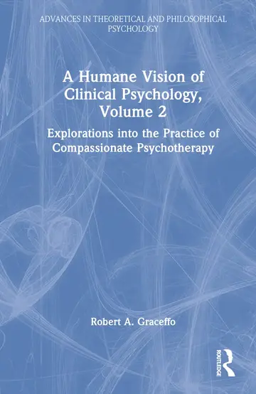Cover of A Humane Vision of Clinical Psychology