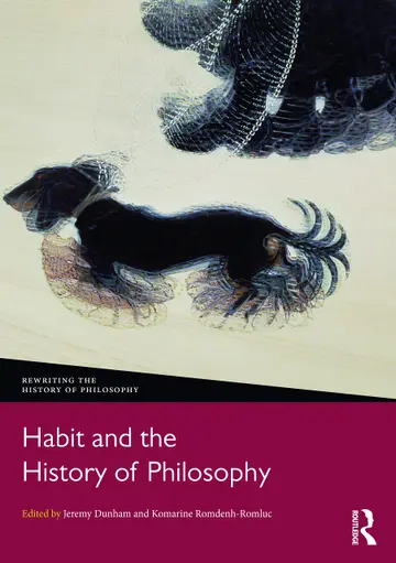 Cover of Habit and the History of Philosophy