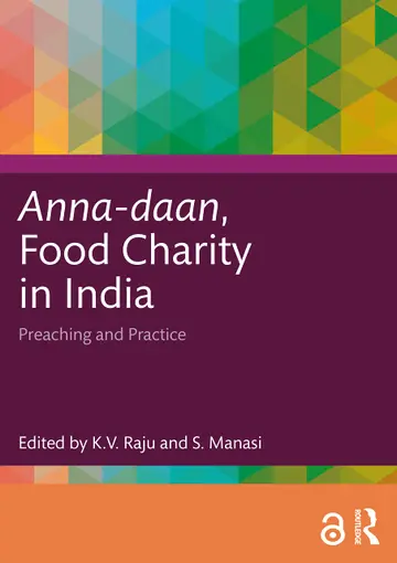 Cover of Anna-daan, Food Charity in India