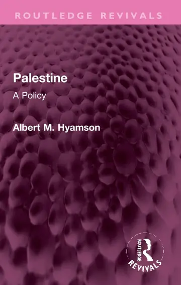 Cover of Palestine