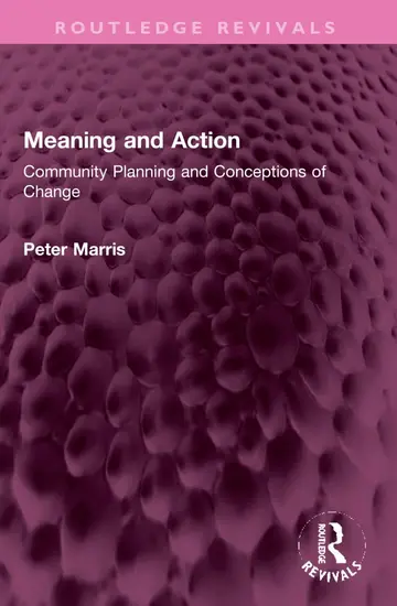 Cover of Meaning and Action