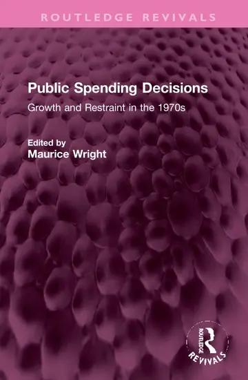 Cover of Public Spending Decisions