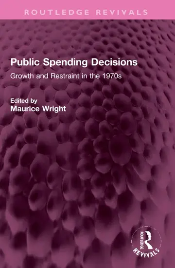 Cover of Public Spending Decisions