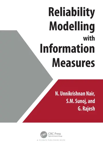 Cover of Reliability Modelling with Information Measures