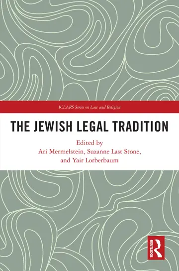 Cover of The Jewish Legal Tradition