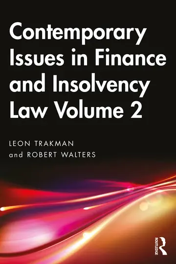 Cover of Contemporary Issues in Finance and Insolvency Law (2)