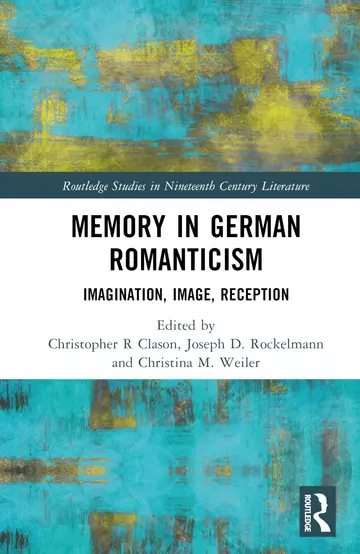 Cover of Memory in German Romanticism