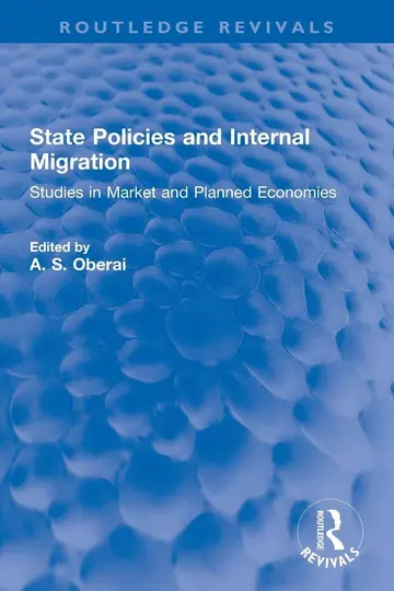 Cover of State Policies and Internal Migration