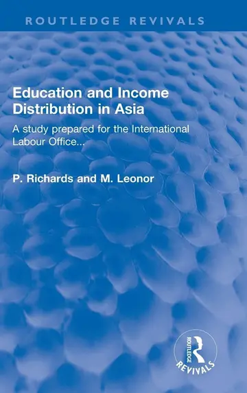 Cover of Education and Income Distribution in Asia