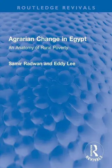Cover of Agrarian Change in Egypt