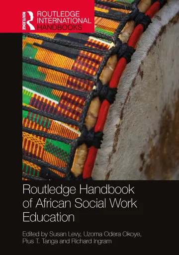 Cover of Routledge Handbook of African Social Work Education