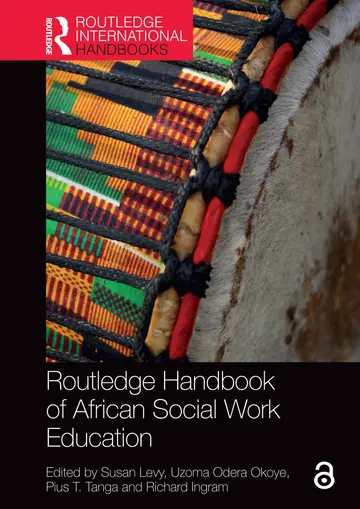 Cover of Routledge Handbook of African Social Work Education