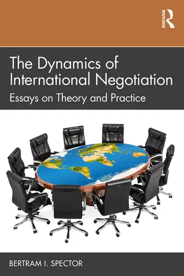 Cover of The Dynamics of International Negotiation