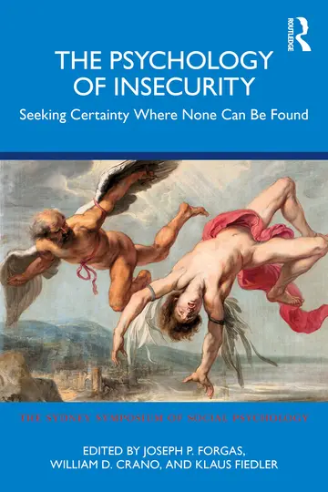 Cover of The Psychology of Insecurity