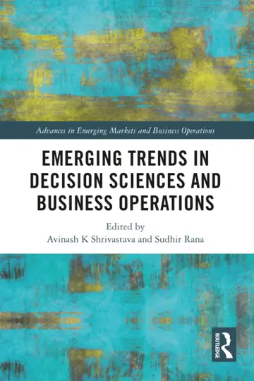 Cover of Emerging Trends in Decision Sciences and Business Operations