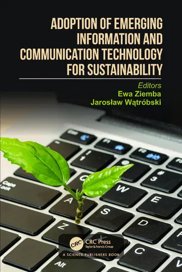 Cover of Adoption of Emerging Information and Communication Technology for Sustainability