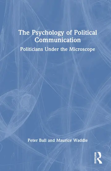 Cover of The Psychology of Political Communication