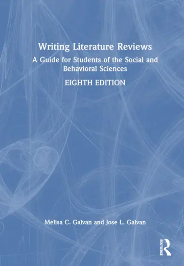 Cover of Writing Literature Reviews