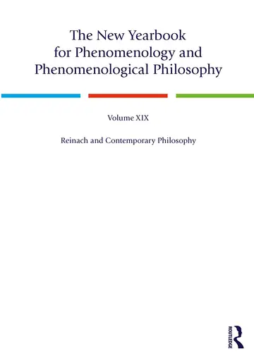 Cover of The New Yearbook for Phenomenology and Phenomenological Philosophy