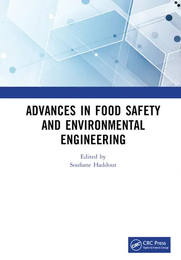 Cover of Advances in Food Safety and Environmental Engineering