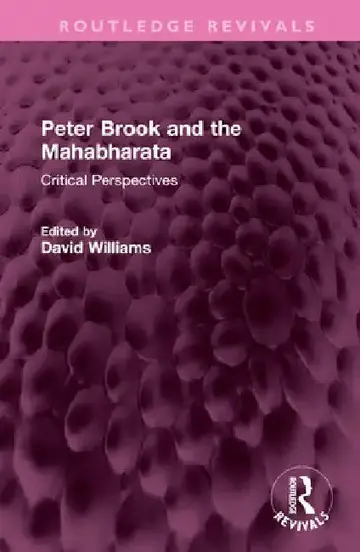 Cover of Peter Brook and the Mahabharata