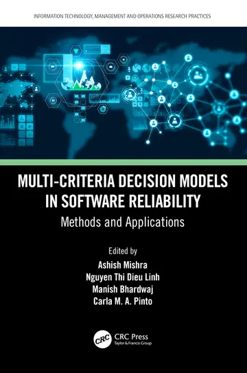 Cover of Multi-criteria Decision Models in Software Reliability
