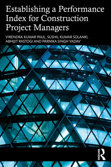 Cover of Establishing a Performance Index for Construction Project Managers