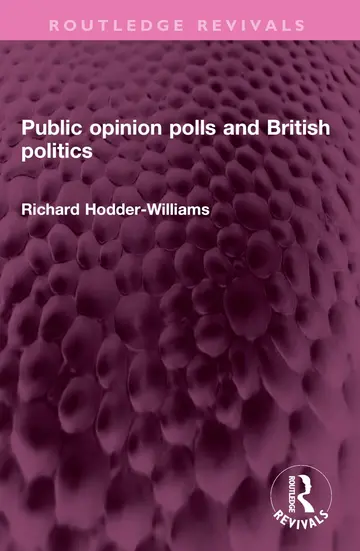 Cover of Public Opinion Polls and British Politics
