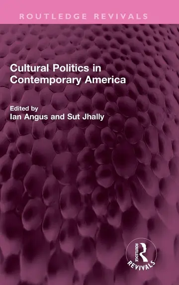 Cover of Cultural Politics in Contemporary America