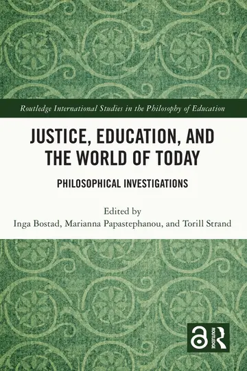 Cover of Justice, Education and the World of Today