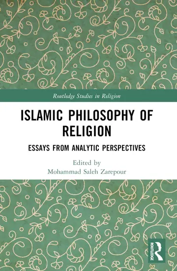 Cover of Islamic Philosophy of Religion