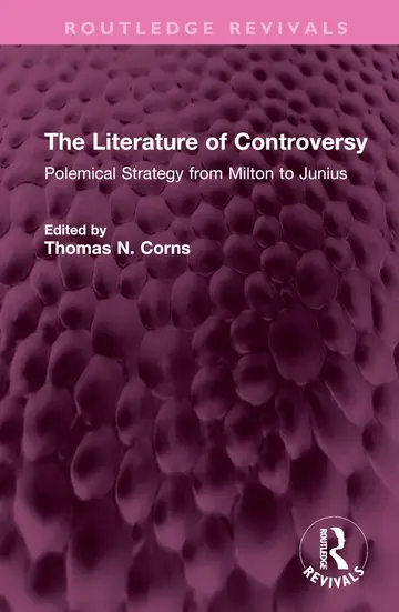 Cover of The Literature of Controversy