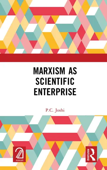 Cover of Marxism as Scientific Enterprise