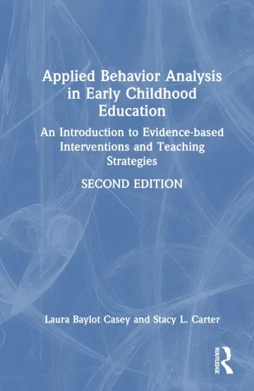 Cover of Applied Behavior Analysis in Early Childhood Education