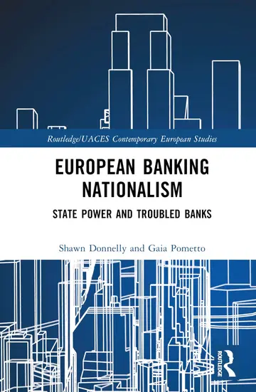 Cover of European Banking Nationalism