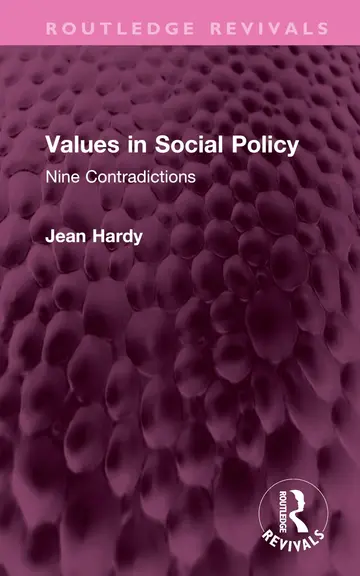 Cover of Values in Social Policy