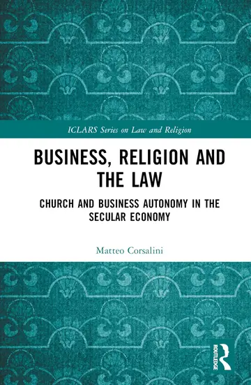 Cover of Business, Religion and the Law