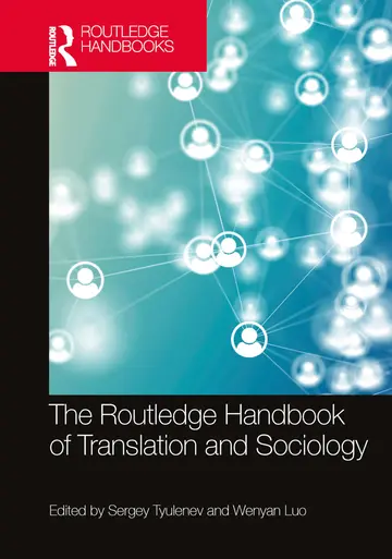 Cover of The Routledge Handbook of Translation and Sociology
